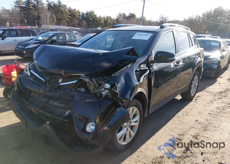 2015 Toyota Rav4 Limited из США, поврежденный, VIN 2T3DFREV3FW252337